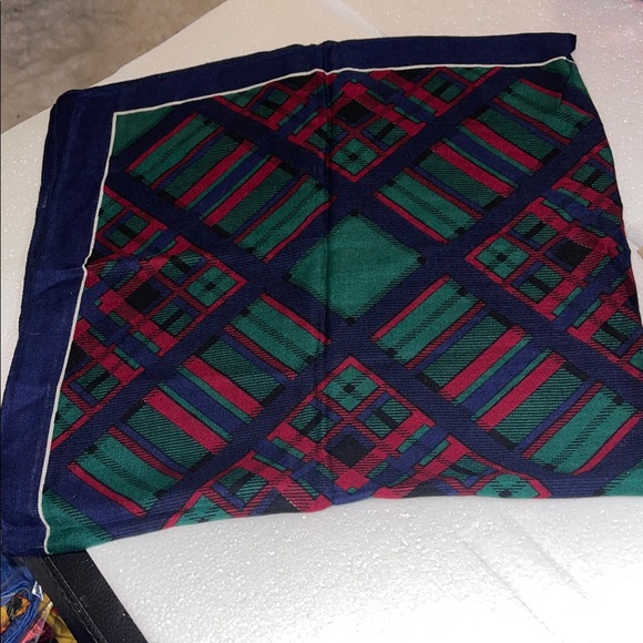 Colorful Geometric Patterned Scarf - Picture 2 of 2